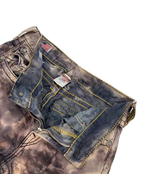 TRUE RELIGION（トゥルー レリジョン）TRUE RELIGION (トゥルー レリジョン) RICKY BIG T デニムパンツ マルチカラー サイズ:SIZE 31の古着・服飾アイテム