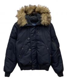POLO RALPH LAUREN（ポロ・ラルフローレン）の古着「フライトジャケット」｜ネイビー