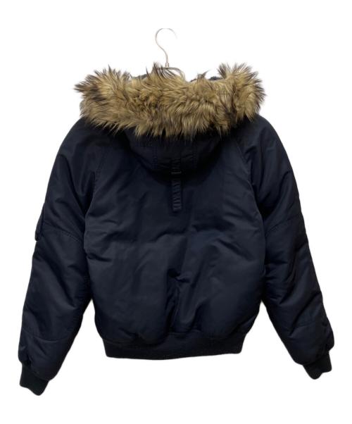 POLO RALPH LAUREN（ポロ・ラルフローレン）POLO RALPH LAUREN (ポロ・ラルフローレン) フライトジャケット ネイビー サイズ:Sの古着・服飾アイテム