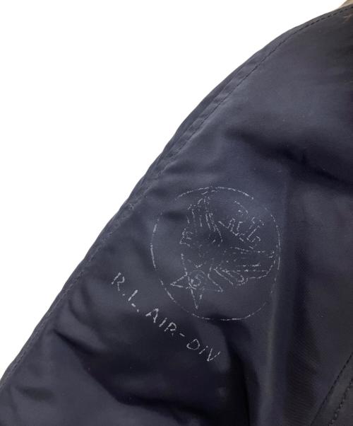 POLO RALPH LAUREN（ポロ・ラルフローレン）POLO RALPH LAUREN (ポロ・ラルフローレン) フライトジャケット ネイビー サイズ:Sの古着・服飾アイテム