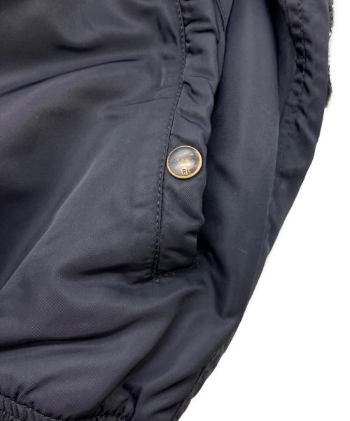 POLO RALPH LAUREN（ポロ・ラルフローレン）POLO RALPH LAUREN (ポロ・ラルフローレン) フライトジャケット ネイビー サイズ:Sの古着・服飾アイテム