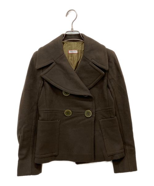 MAX&Co.（マックスアンドコー）MAX&Co. (マックスアンドコー) Pコート オリーブ サイズ:36の古着・服飾アイテム