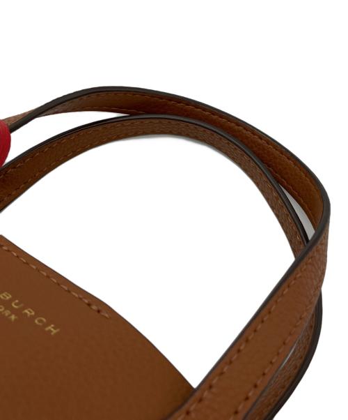TORY BURCH（トリーバーチ）TORY BURCH (トリーバーチ) ペリースモールトリプルコンパートメントトート ブラウンの古着・服飾アイテム