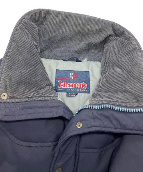 HERMANS（ハーマンズ）HERMANS (ハーマンズ) ダウンジャケット ネイビー サイズ:XLの古着・服飾アイテム