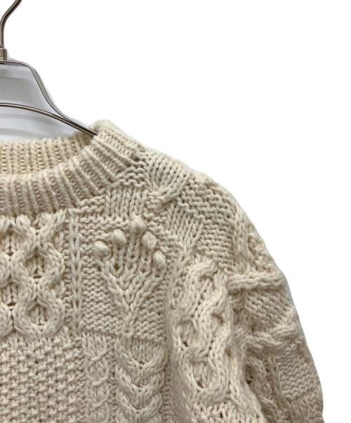 TODAYFUL（トゥデイフル）TODAYFUL (トゥデイフル) Pattern Hand Knit ベージュ サイズ:FREEの古着・服飾アイテム