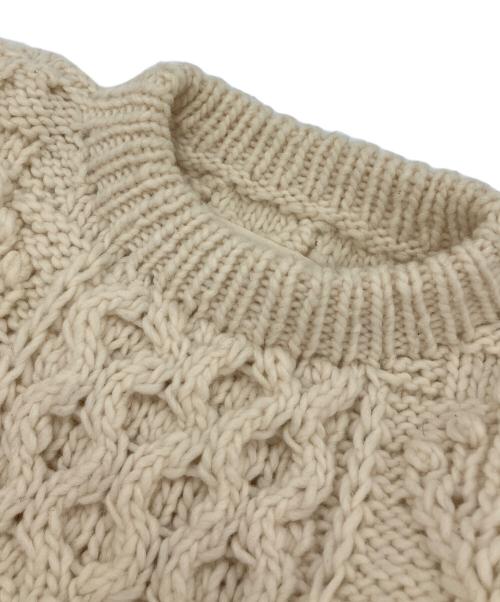 TODAYFUL（トゥデイフル）TODAYFUL (トゥデイフル) Pattern Hand Knit ベージュ サイズ:FREEの古着・服飾アイテム