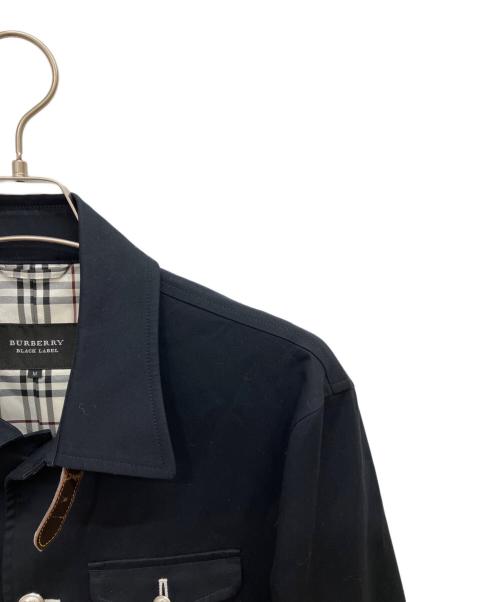 BURBERRY BLACK LABEL（バーバリーブラックレーベル）BURBERRY BLACK LABEL (バーバリーブラックレーベル) マリンコートジャケット ネイビー サイズ:Mの古着・服飾アイテム