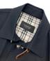 中古・古着 BURBERRY BLACK LABEL (バーバリーブラックレーベル) マリンコートジャケット ネイビー サイズ:M：12000円