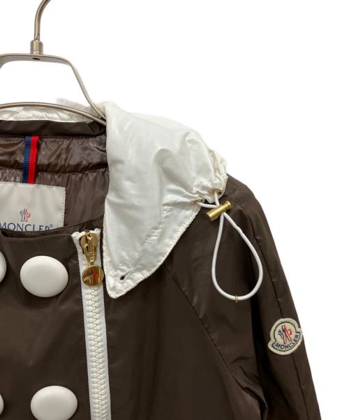 MONCLER（モンクレール）MONCLER (モンクレール) ナイロンジャケット ブラウンの古着・服飾アイテム