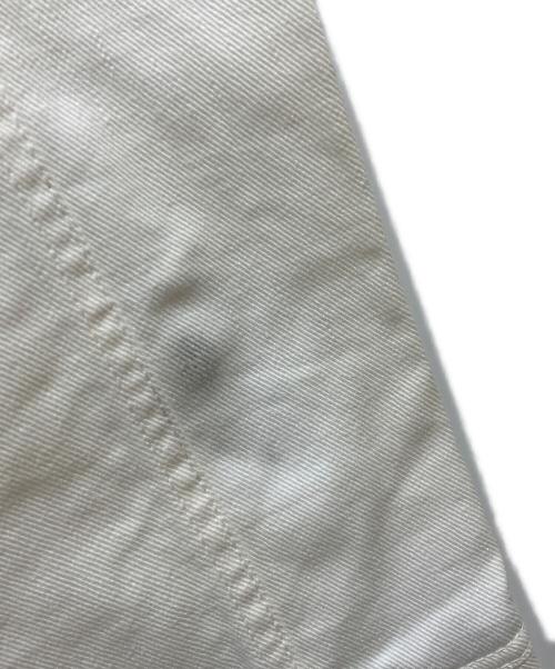 LOUIS VUITTON（ルイ ヴィトン）LOUIS VUITTON (ルイ ヴィトン) クロップド テーパード ホワイトジーンズ ホワイト サイズ:SIZE 36の古着・服飾アイテム