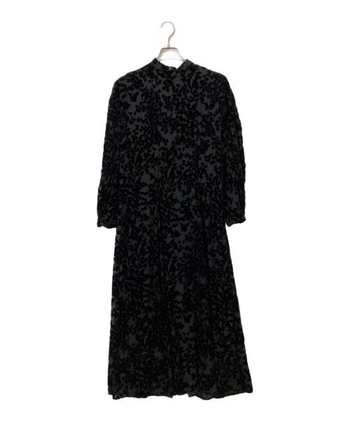 CLANE（クラネ）CLANE (クラネ) フローレットオパールワンピース ブラック サイズ:2の古着・服飾アイテム