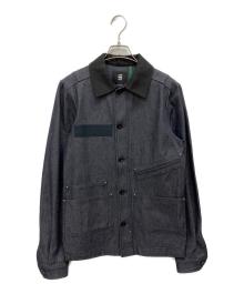G-STAR RAW（ジースターロゥ）の古着「Denim Utility Overshirt」｜ネイビー