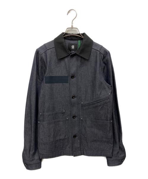 G-STAR RAW（ジースターロゥ）G-STAR RAW (ジースターロゥ) Denim Utility Overshirt ネイビー サイズ:XSの古着・服飾アイテム