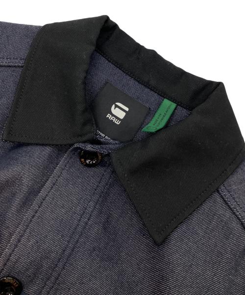G-STAR RAW（ジースターロゥ）G-STAR RAW (ジースターロゥ) Denim Utility Overshirt ネイビー サイズ:XSの古着・服飾アイテム