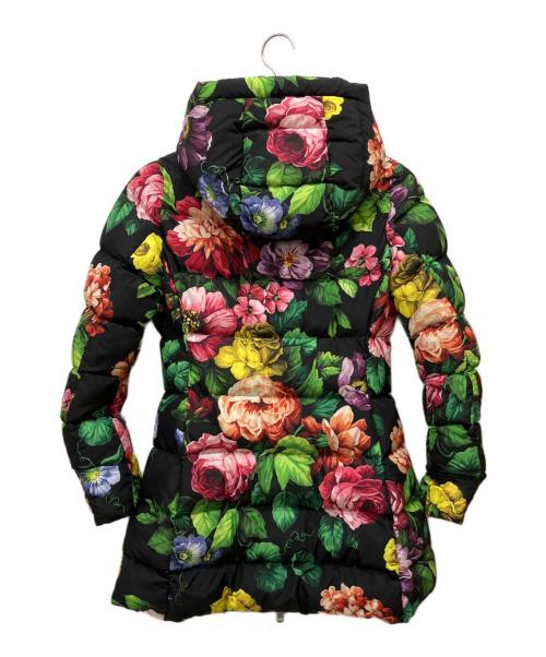 DOLCE & GABBANA（ドルチェ＆ガッバーナ）DOLCE & GABBANA (ドルチェ＆ガッバーナ) フローラルプリントショート中綿コート ブラック サイズ:36の古着・服飾アイテム