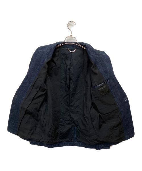 DIESEL Black Gold（ディーゼル ブラック ゴールド）DIESEL Black Gold (ディーゼル ブラック ゴールド) デニムテーラードジャケット インディゴ サイズ:44の古着・服飾アイテム