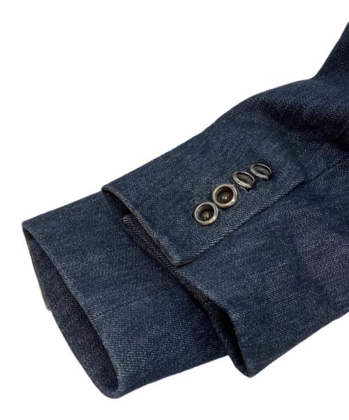 DIESEL Black Gold（ディーゼル ブラック ゴールド）DIESEL Black Gold (ディーゼル ブラック ゴールド) デニムテーラードジャケット インディゴ サイズ:44の古着・服飾アイテム