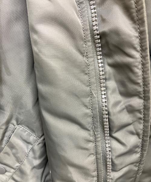 ALPHA（アルファ）ALPHA (アルファ) N-2Bジャケット グレー サイズ:LARGEの古着・服飾アイテム