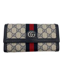 GUCCI（グッチ）の古着「GG コンチネンタルウォレット オフィディア」