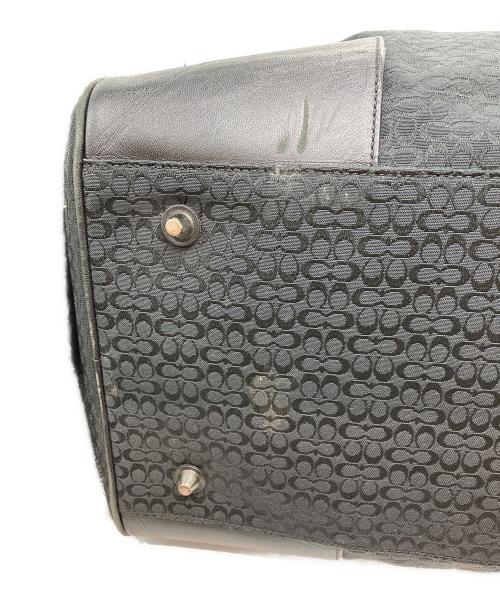 COACH（コーチ）COACH (コーチ) ボストンバッグ ブラックの古着・服飾アイテム