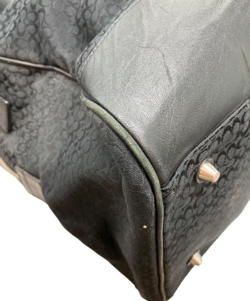 COACH（コーチ）COACH (コーチ) ボストンバッグ ブラックの古着・服飾アイテム