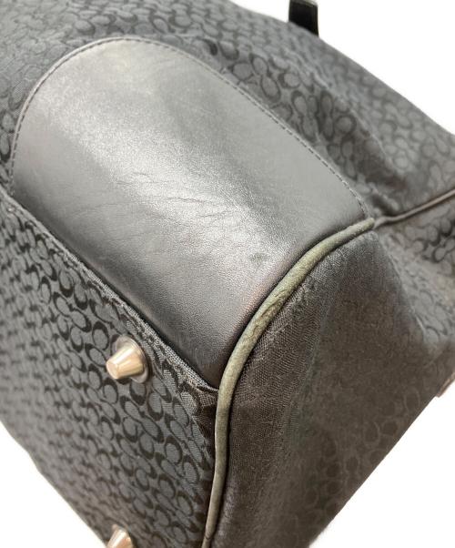 COACH（コーチ）COACH (コーチ) ボストンバッグ ブラックの古着・服飾アイテム