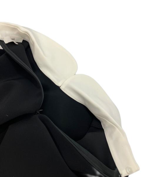 YORI（ヨリ）yori (ヨリ) ラウンドカラードレスブラウス ブラック サイズ:36の古着・服飾アイテム