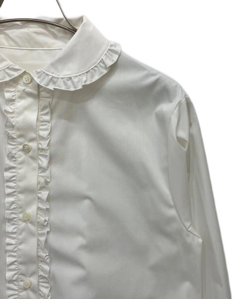 OHGA（オオガ）OHGA (オオガ) フリルブラウス ホワイト サイズ:Freeの古着・服飾アイテム