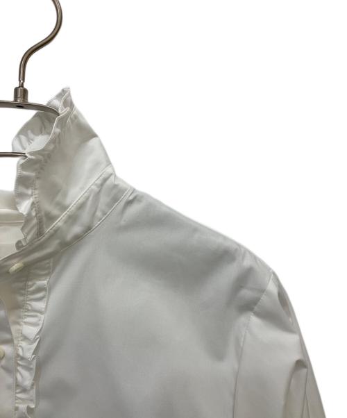 OHGA（オオガ）OHGA (オオガ) フリルブラウス ホワイト サイズ:Freeの古着・服飾アイテム