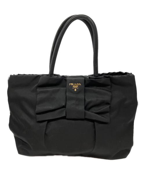 PRADA（プラダ）PRADA (プラダ) ハンドバッグ ブラックの古着・服飾アイテム