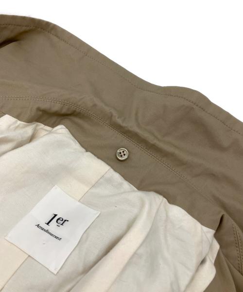 1er Arrondissement（プルミエ アロンディスモン）1er Arrondissement (プルミエ アロンディスモン) ダブルショールトレンチコート ベージュ サイズ:38の古着・服飾アイテム