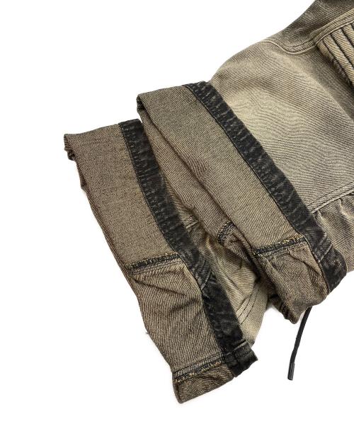 PERSONSOUL（パーソンソウル）PERSONSOUL (パーソンソウル) DESERT DISTRESSED DENIM CARGO インディゴ サイズ:Mの古着・服飾アイテム