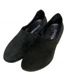 KIDS LOVE GAITE FOR MUKTA（キッズ・ラブ・ゲイト フォー ムクタ）の古着「SAL / Mishima - Suede」｜ブラック
