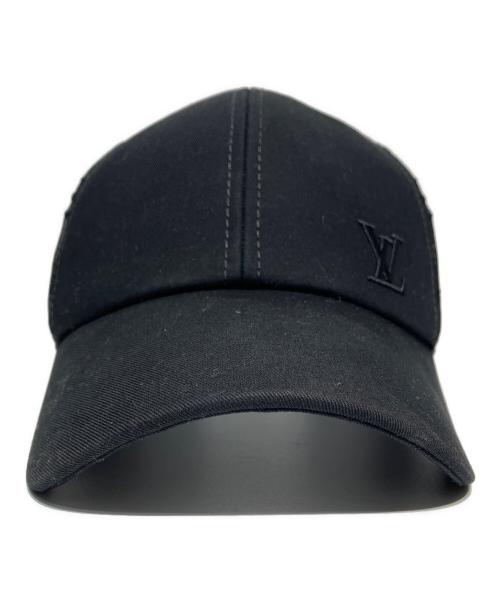 LOUIS VUITTON（ルイ ヴィトン）LOUIS VUITTON (ルイ ヴィトン) キャップ・ベースボール モノグラム メッシュ ブラックの古着・服飾アイテム