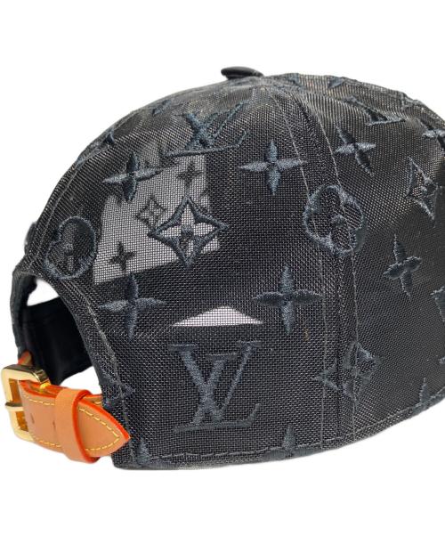 LOUIS VUITTON（ルイ ヴィトン）LOUIS VUITTON (ルイ ヴィトン) キャップ・ベースボール モノグラム メッシュ ブラックの古着・服飾アイテム