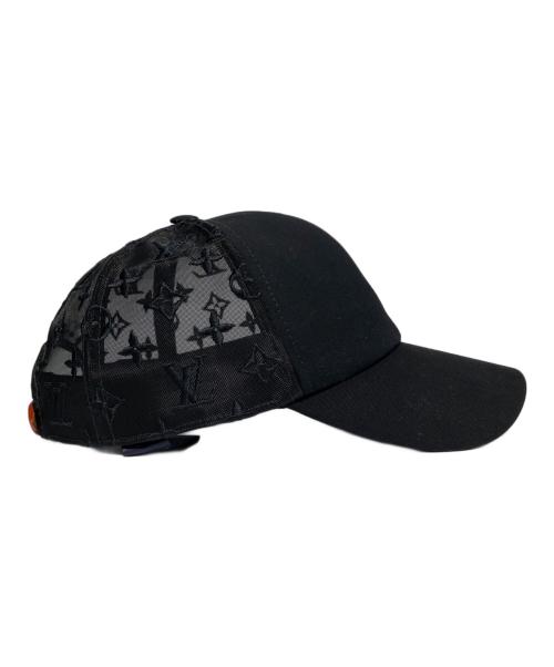 LOUIS VUITTON（ルイ ヴィトン）LOUIS VUITTON (ルイ ヴィトン) キャップ・ベースボール モノグラム メッシュ ブラックの古着・服飾アイテム
