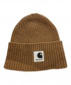 Carhartt WIP×sacaiカーハート ワーク イン プログレス×サカイ）の古着「Wool Knit Beanie」｜ブラウン