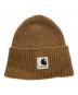 Carhartt WIP（カーハート ワーク イン プログレス）の古着「Wool Knit Beanie」｜ブラウン