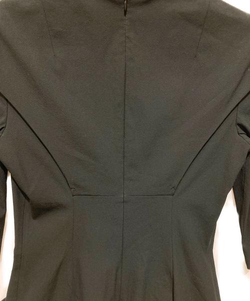 PRADA（プラダ）PRADA (プラダ) 半袖ワンピース ブラック サイズ:40の古着・服飾アイテム