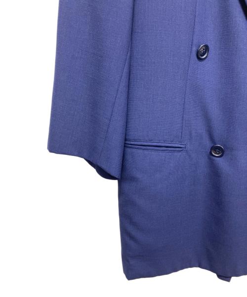 WORK SHOP（ワークショップ）WORK SHOP (ワークショップ) ダブルテーラードジャケット パープル サイズ:Ｍの古着・服飾アイテム