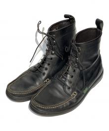 PARABOOT（パラブーツ）の古着「レースアップブーツ」｜ブラック