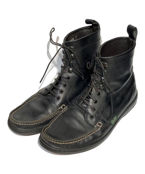 PARABOOT（パラブーツ）PARABOOT (パラブーツ) レースアップブーツ ブラック サイズ:7の古着・服飾アイテム