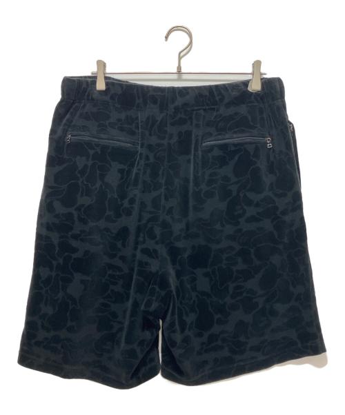 A BATHING APE（アベイシングエイプ）A BATHING APE (アベイシングエイプ) BAPE CAMO shorts ブラック サイズ:Lの古着・服飾アイテム