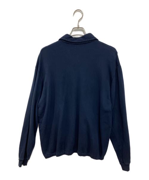 A.PRESSE（アプレッセ）A.PRESSE (アプレッセ) Vintage Light Weight Half Zip Sweatshirt ネイビー サイズ:2の古着・服飾アイテム