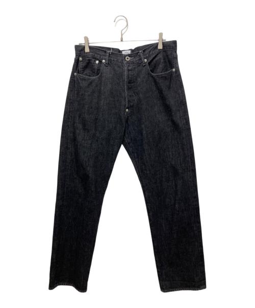 POST O'ALLS（ポストオーバーオールズ）POST O'ALLS (ポストオーバーオールズ) 12oz. denim black deep wash インディゴ サイズ:Mの古着・服飾アイテム