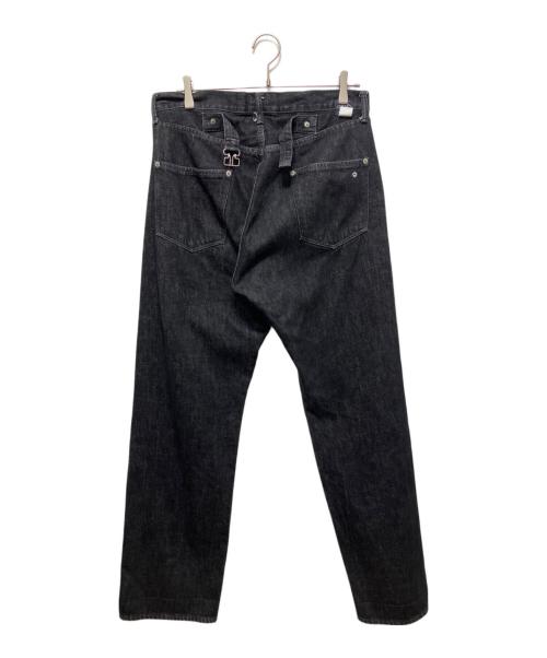 POST O'ALLS（ポストオーバーオールズ）POST O'ALLS (ポストオーバーオールズ) 12oz. denim black deep wash インディゴ サイズ:Mの古着・服飾アイテム
