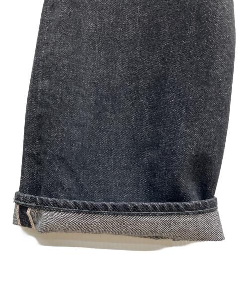 POST O'ALLS（ポストオーバーオールズ）POST O'ALLS (ポストオーバーオールズ) 12oz. denim black deep wash インディゴ サイズ:Mの古着・服飾アイテム