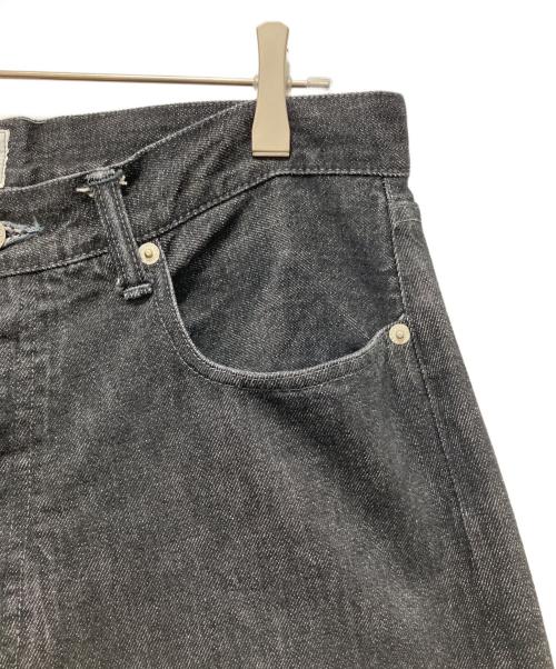 POST O'ALLS（ポストオーバーオールズ）POST O'ALLS (ポストオーバーオールズ) 12oz. denim black deep wash インディゴ サイズ:Mの古着・服飾アイテム