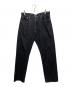 POST O'ALLS（ポストオーバーオールズ）の古着「12oz. denim black deep wash」｜インディゴ