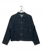 POST O'ALLSポストオーバーオールズ）の古着「12DB El Ranchero 3 : 12oz. denim black deep wash」｜インディゴ
